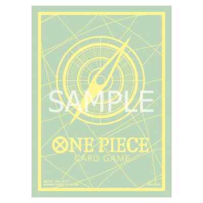 ONE PIECE CARD GAME - Official Sleeves GREEN & LEMON