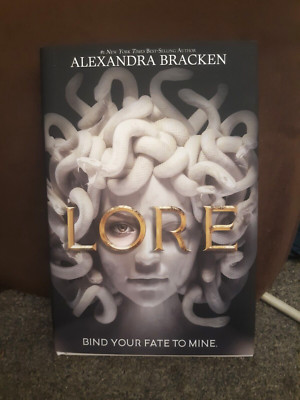 NEW SIGNED Lore by Alexandra Bracken (2021, Hardcover) FIRST EDITION OWL CRATE