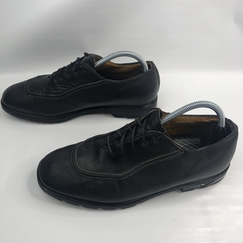 Black Leather Golf Shoes Size 