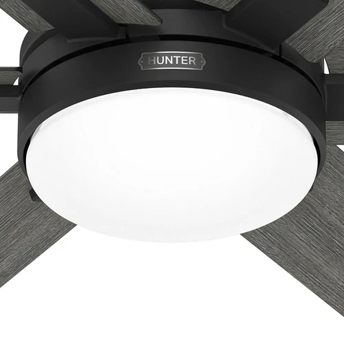 Hunter 52 Georgetown ENERGY STAR Ceiling Fan W/ LED Light, Remote - Contemporary - Picture 13 of 24