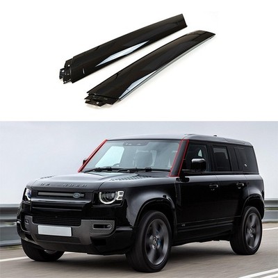 KAP UK LR Defender A-Säulen Windschutzleisten Glanzschwarz 1 Paar L663 2020-2025