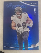 MARK ANDREWS - #25 - 2023 Prestige Premium Blue XTRA POINTS | Baltimore Ravens 