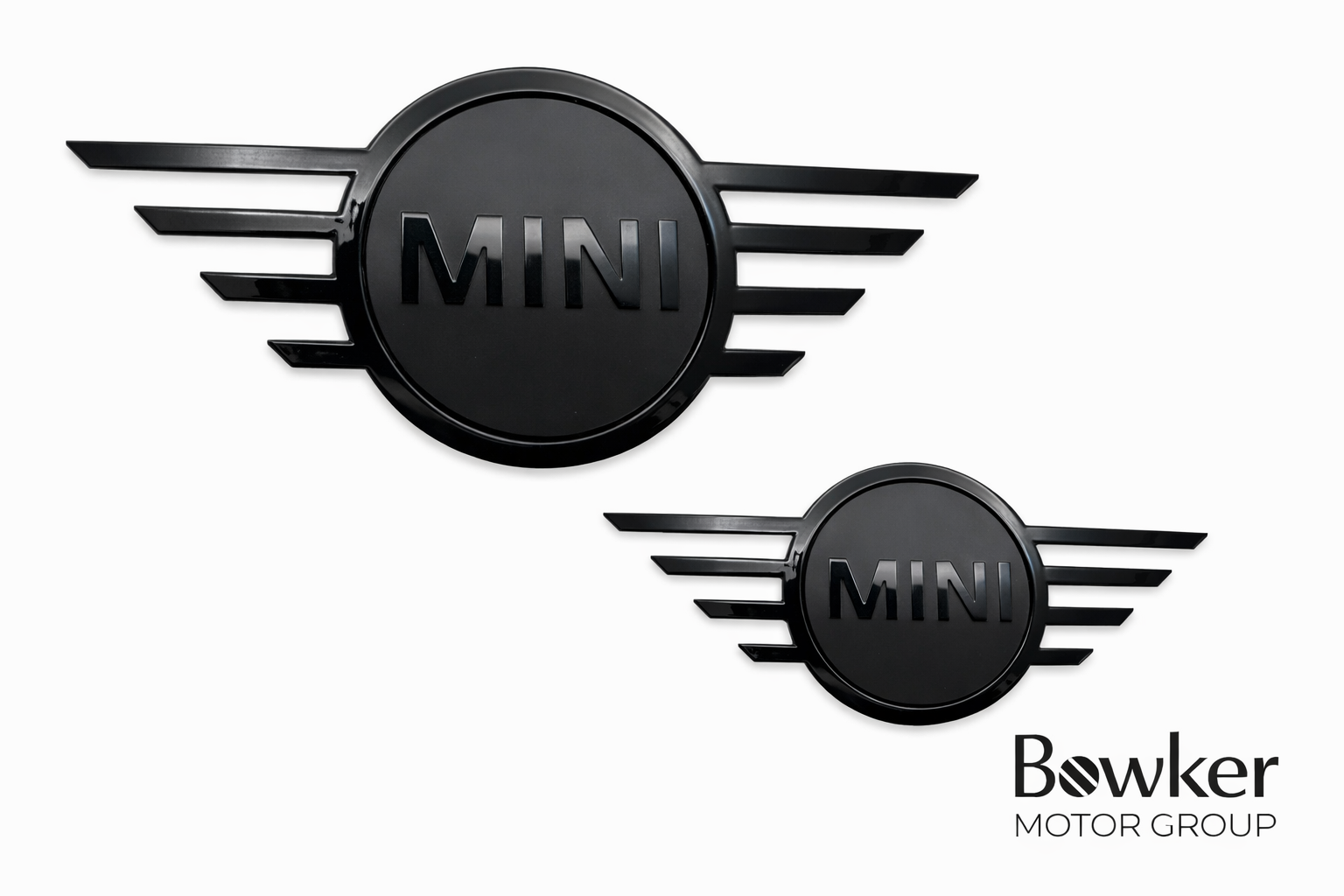 MINI Genuine Mini Badges Black Fits F56 F57 BEV F57 LCI F55 F55 LCI 51149880863