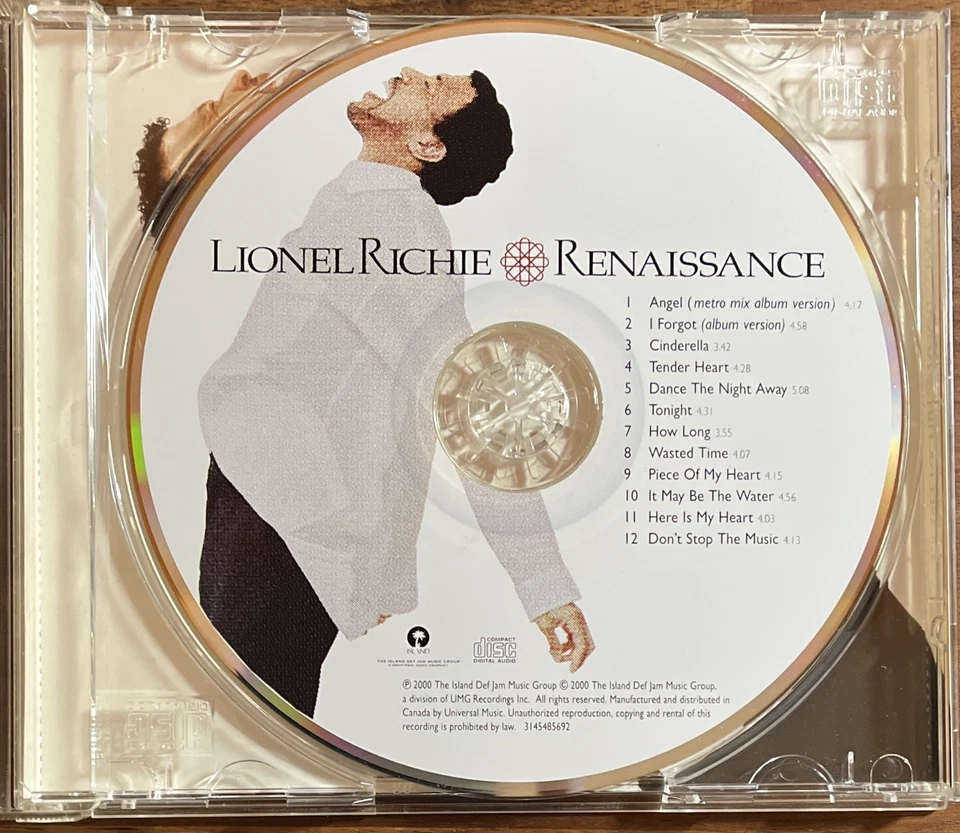 LIONEL RICHIE - Renaissance - Image 2 of 3