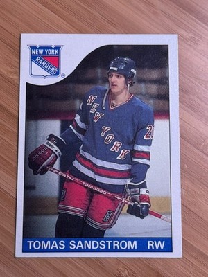 Tomas Sandstrom 1985-86 Topps - New York Rangers #123