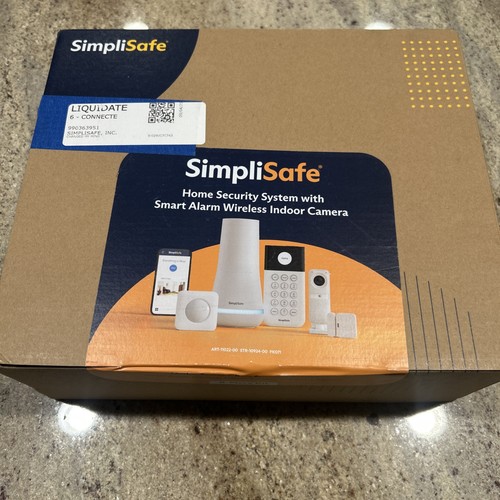 SimpliSafe Home Security System, Indoor And Outdoor Cameras 8 Pc NEW - Picture 1 of 3