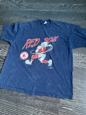 Vtg 1993 Boston Red Sox Tshirt Size 2xl Hanes