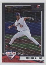 2019 Panini USA Baseball Stars & Stripes Longevity Brennan Malone #96 uk2