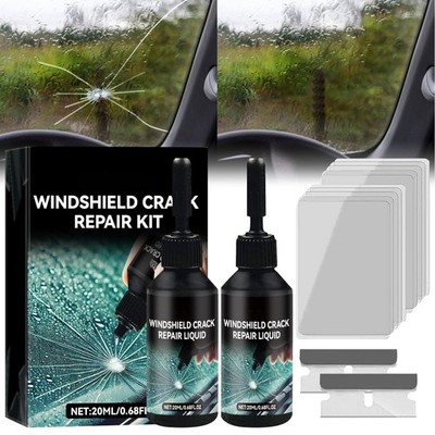 Upgrade Windshield Crack Repair Kit, Glass Repair Liquid for Cracks,Windshiel...