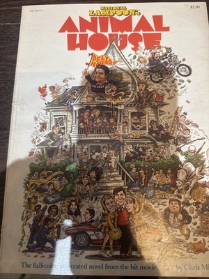 1978 National Lampoons Animal House Full Color Illustrated Novel by Chris Miller