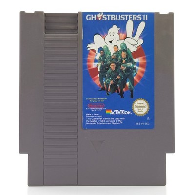 Nintendo NES Spiel: Ghostbusters II - Cartridge Modul Activision (PAL-B EEC)