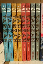8x HC TARZAN Russ Manning 1967 1968 1969 1970...