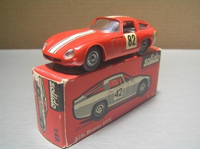 Solido 148 Alfa Romeo GTZ Castrol Race Car 1/43 scale made in France Mint in Box