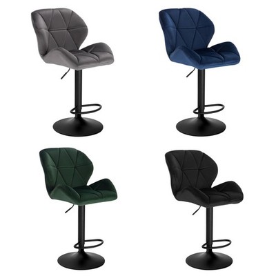 WOLTU 1er/2er/4er Set Barhocker Höhenverstellbar Drehbar Barstuhl Bistrohocker