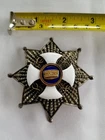 Royaume of Italy Ordre Of La Crown Based IN 1868 Grand Officer Silver Gold 18K