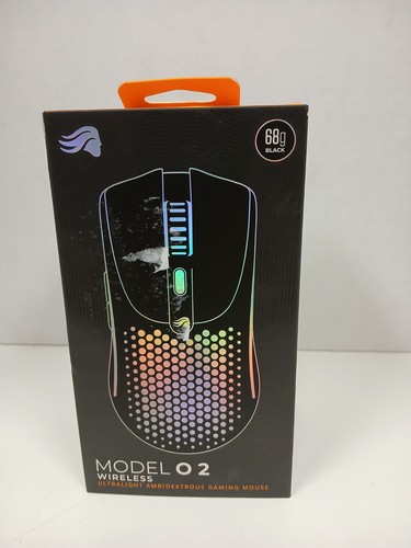 Glorious Model O 2 Wireless Ultralight Gaming Mouse, Black - 第 1/9 張圖片