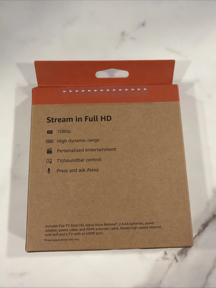 Amazon Fire TV Stick HD (2024) 8GB Wi-Fi 5 1080P Brand New & Sealed - Image 2 of 3