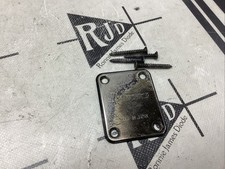 80 s Ibanez Japan Electric Guitar Neck Plate w/ Screws 1.5X 2
