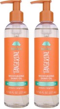 Ultra-Hydrating Tangerine Shave Oil - Gel Formula for All Skin Types, 2-Pack