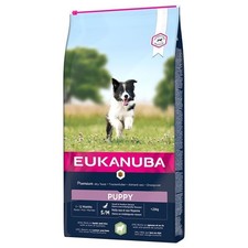 Eukanuba Puppy Small/Medium Breed Lamb 12kg - Dry Dog Food 5.29 per kilo