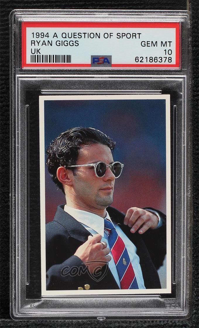 1994 A Question of Sport #2 Ryan Giggs — front