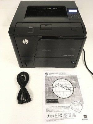 HP LaserJet Pro 400 M401DNE Monochrome Network Printer Duplex 52K Pages,No Toner