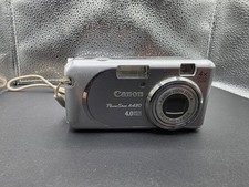 Canon PowerShot A430 4.0MP Digital Camera - For Parts Or Repair - Powers On READ