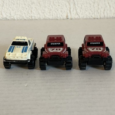 Vintage 80s Schaper Stomper 4x4 Truck Lot Of 3 Not Battery Operated