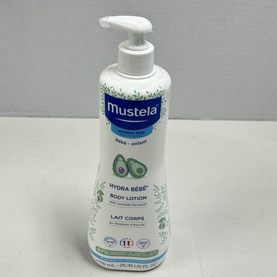 Mustela Hydra Bebe Body Lotion Natural 750mL Normal Skin Baby Infant 25.35oz NEW