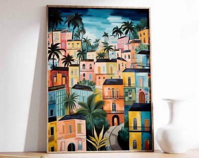 7_Cuba Travel Print, Vintage Cuba Art Poster, Havana Print, Caribbean Wall Art,
