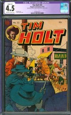 Tim Holt #23 CGC 4.5 Magazine Enterprises 1951 Restored Frazetta Ghost Rider