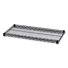 Alera SW583618BL Wire Shelving 36" x 18" Extra Wire Shelves - BK (2/CT) New