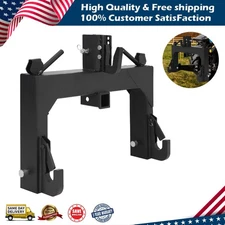 3 Point Quick Hitch Adapter Attach For Category 1 & 2 Cat 1 Cat2 Tractor 3000lb