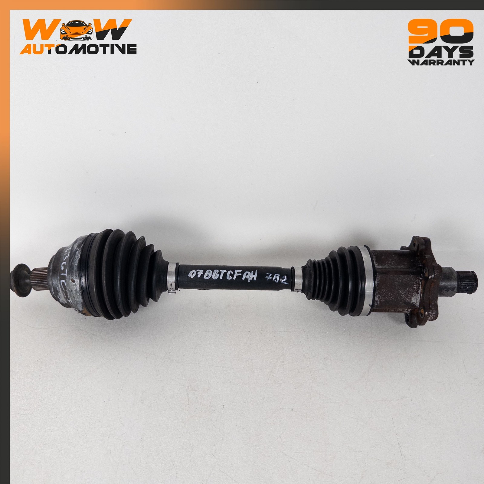 04-13 BENTLEY CONTINENTAL GTC FRONT RIGHT PASSENGER SIDE AXLE SHAFT OEM
