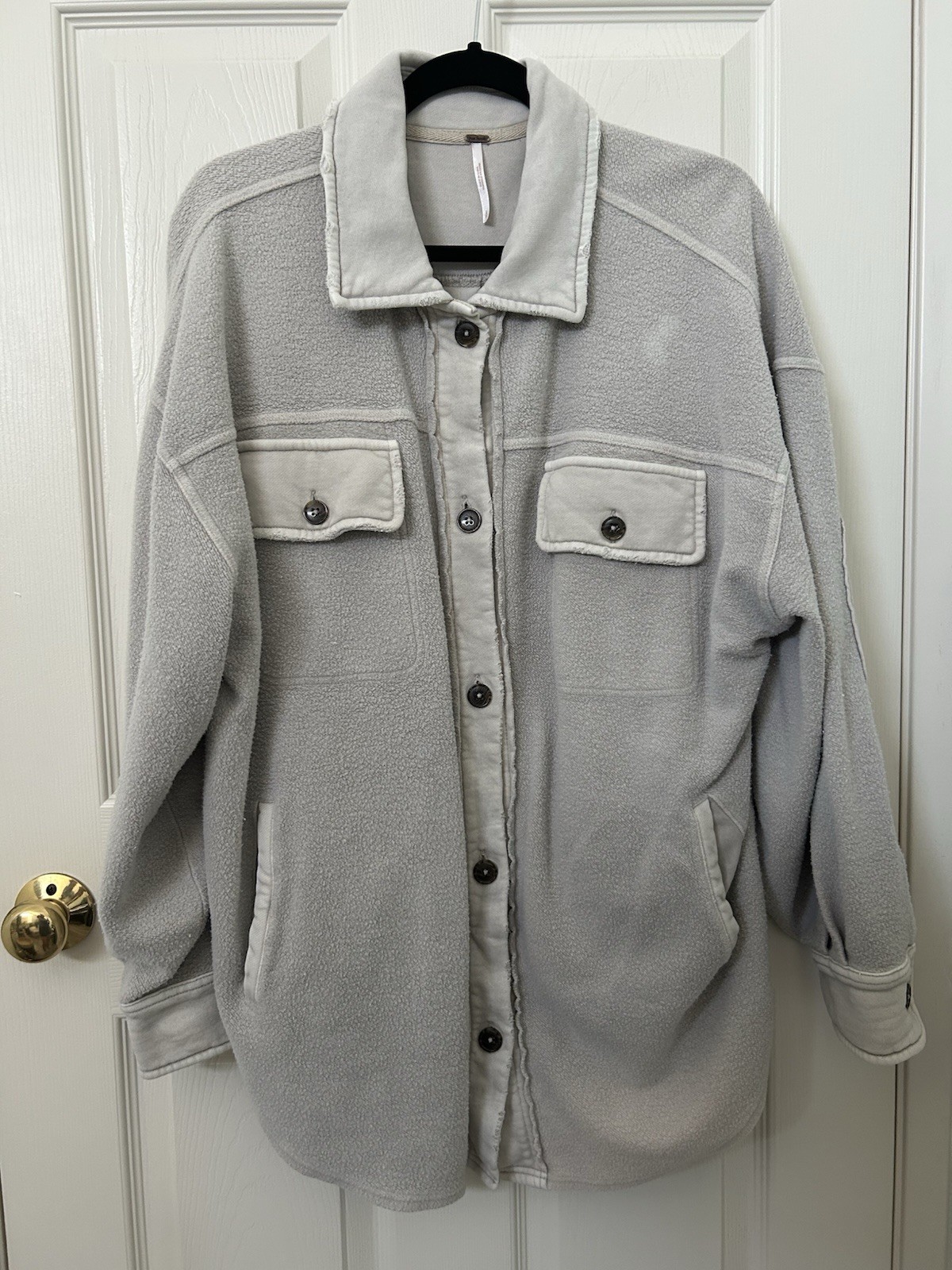 Free People Ruby Jacket Stone Size Small - image 2