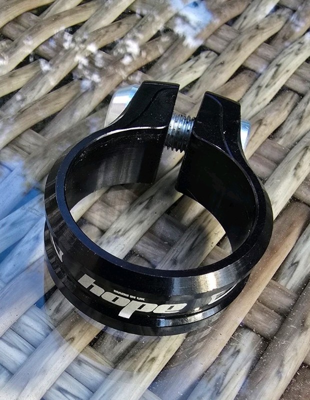 Hope 36.4mm Ball End Seatpost Clamp Black