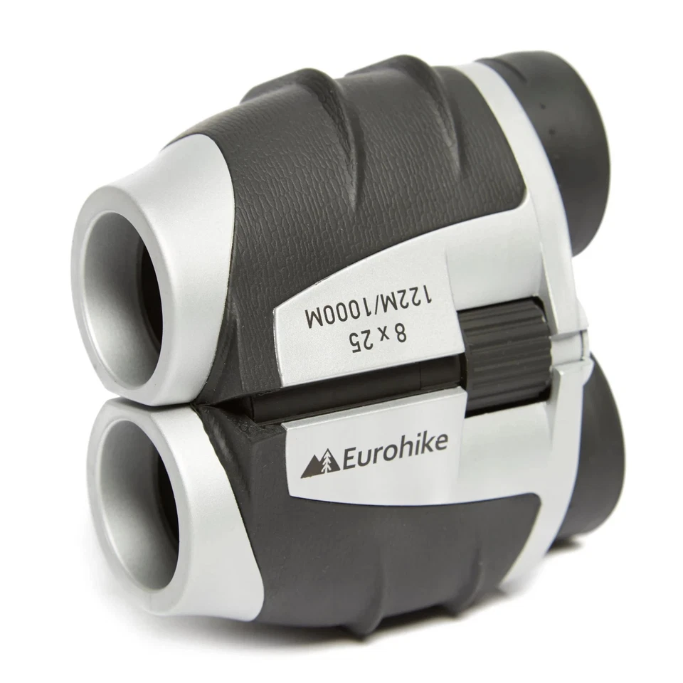 NEW Eurohike 8 X 25 Compact Binoculars with Neck Strap and Carry Case - Image 3 of 4