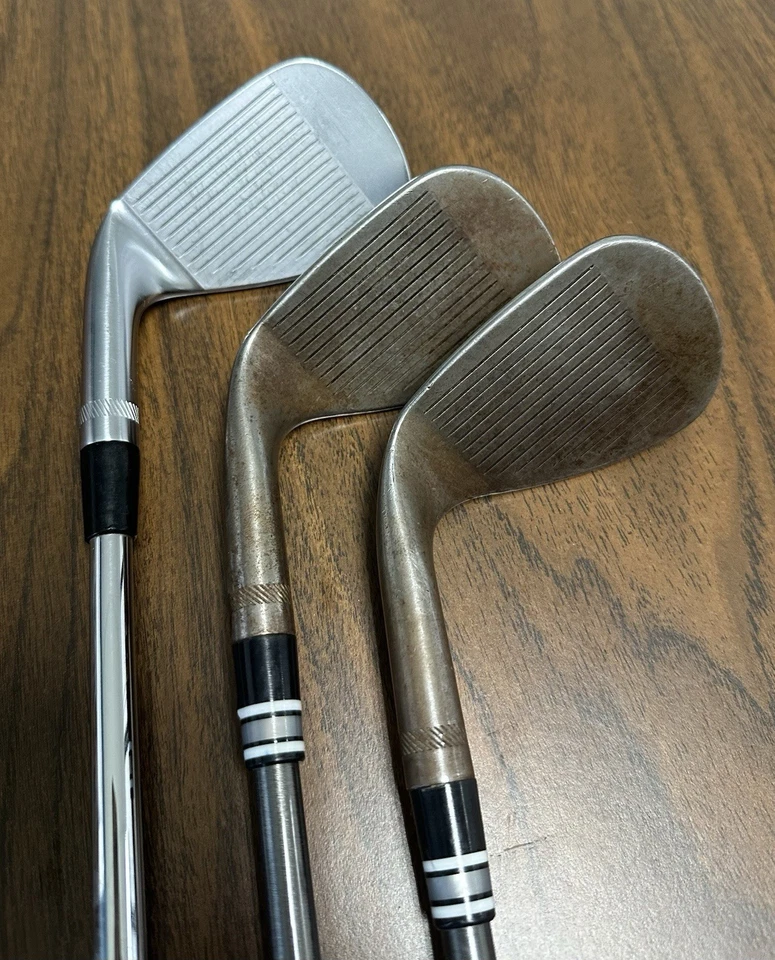 Titleist Vokey SM10 Raw wedges 55 & 60 Degree SM6 50* Steel fiber Tour Van Built - Image 3 of 4