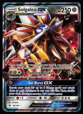 Solgaleo GX 89/149 Holo Ultra Rara Set Base Sole e Luna Carta Pokemon