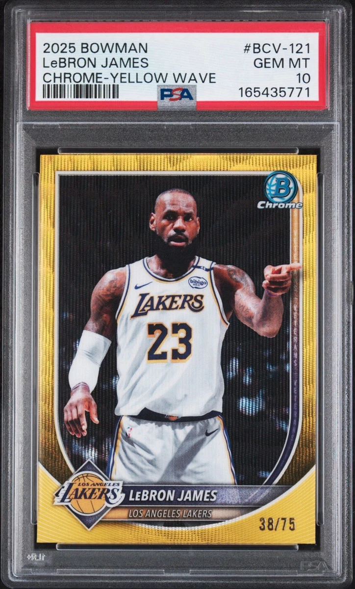 Bowman LeBron James Basketball Sports Trading Cards & Accessories