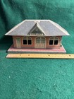 Vintage Marx Metal Girard Train Station Parts — photo 1