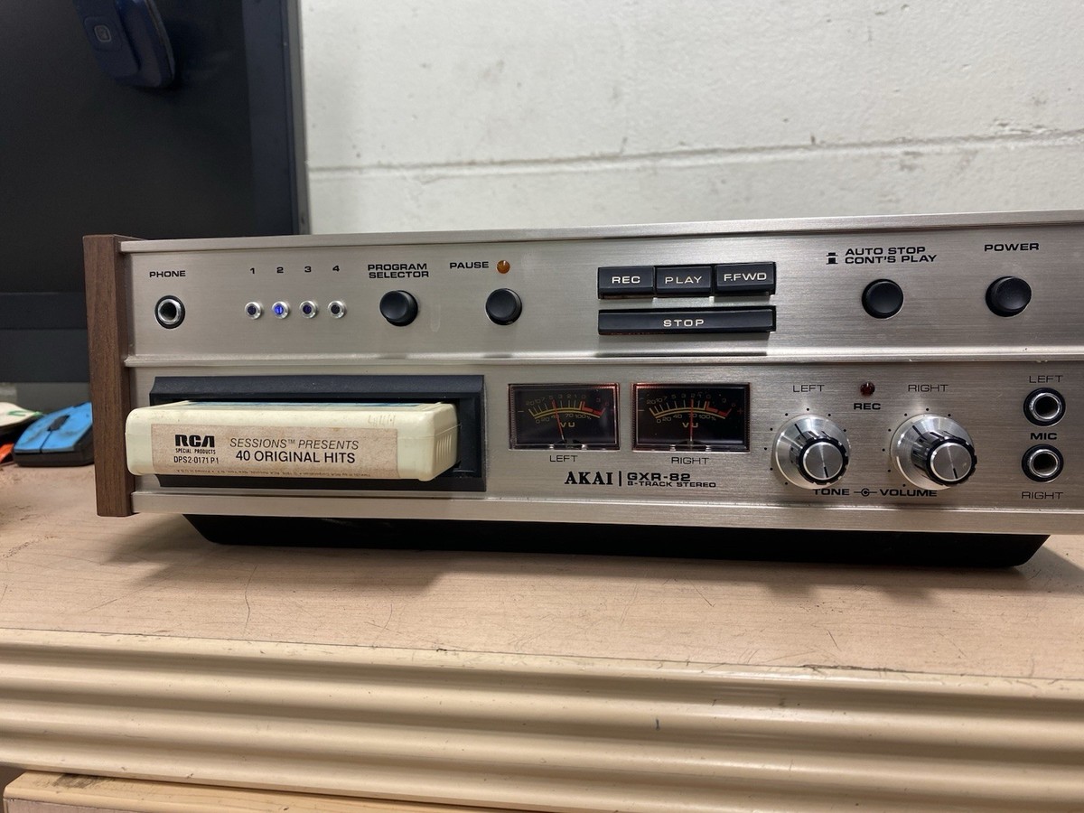 AKAI 8 track_トラックステレオテープデッキ GXR-82D AKAI 8 track_トラックステレオテープデッキ GXR-82D AKAI