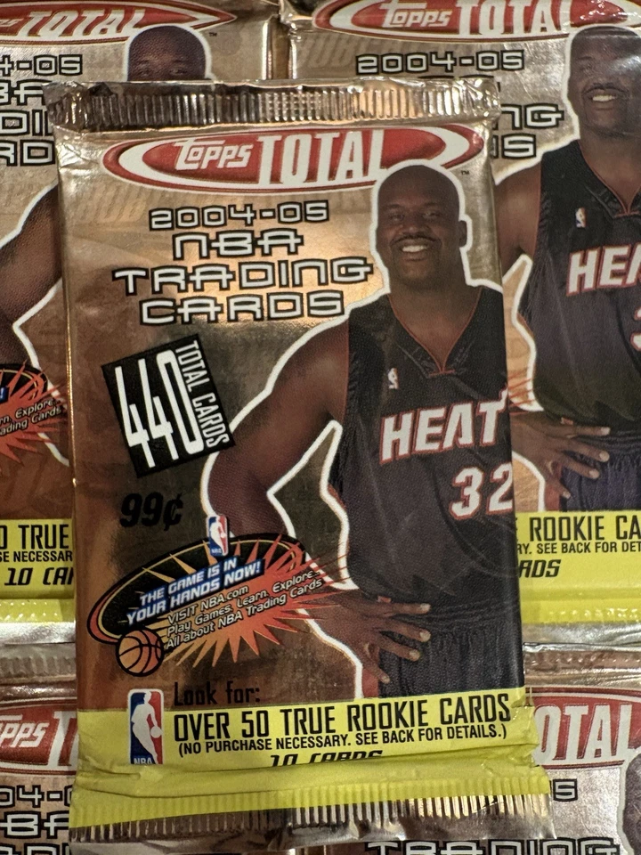 Lot Of 13 2004-05 Topps Total NBA Basketball Trading Card Factory Sealed Packs - Image 2 of 3
