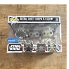 Funko Pop! Star Wars Teebo, Chief Chirpa & Logray 3 Pack Walmart Exclusive