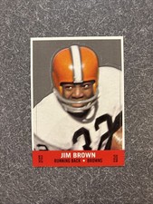 JIM BROWN 2013 Topps Fold Back #68SU-JBR Cleveland Browns HOF