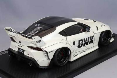 イグニッションモデル LBWK スープラ ホワイト 1/18