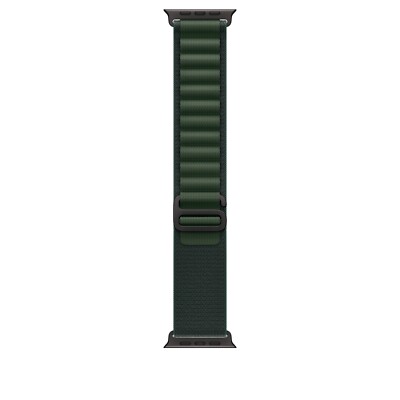 NEW OEM - Apple Watch Band Alpine Loop (49mm) Ultra/Ultra 2 Dark Green - Medium 