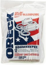 12 Bags B Oreck Xl Buster Canister Vacuum Pkb...