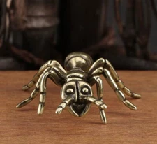Brass Ant Insect Figurine Small Animal Statue Office Home Decoration Toy Gifts