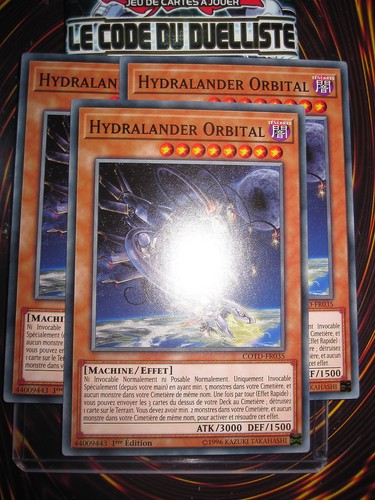 YU-GI-OH! COM HYDRALANDER ORBITAL X3 (PLAYSET) COTD-FR035 NEUF EDITION 1 - 第 1/1 張圖片